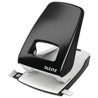 leitz nexxt hole punch 40 sheets black 51380095