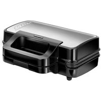 mpm mop-43m sandwichera 3 en 1 gofreragrillplancha 1000w negra