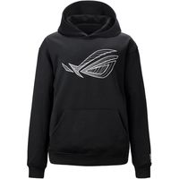 asus rog gravity hoodie sudadera negra con capucha xxl