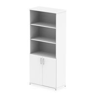 impulse 2000 cupboard open shelves white - i000167