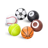 pack de 6 bolas de golf divertidas surtidas bolas de entrenamiento de golf novedosas regalo de cumpleanos y navidad para golfistas