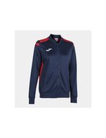 chaqueta de futbol joma championship vi mujer marino rojo