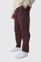 pantalon cargo skater con costuras antidesgarros brown