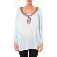 tcqb tunica tunique tdi paillettes bleu ciel para mujer