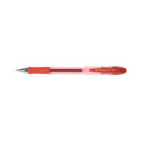 q-connect quick dry gel pen medium red 12 pack kf00680