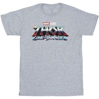 marvel camiseta manga larga love and thunder para nina