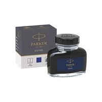 parker quink blue permanent ink bottle 2oz s0037470