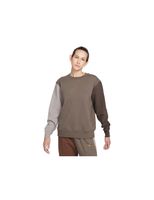 sudadera nike sportswear swoosh mujer brown