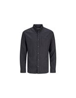 camisa jack  jones eclassic melange hombre dark grey melange