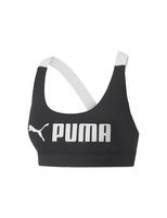 sujetador deportivo de fitness puma mid impact puma fit mujer