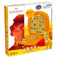 top trumps match board game - the lion king edition