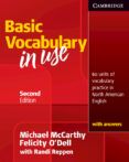 basic vocabulary in use beginner to pre-intermediate incluye a udio