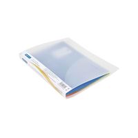 rapesco 15mm 2 ring binder a4  clear pack of 10 0923