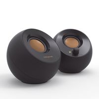 creative pebble 20 altavoces estereo usb negros