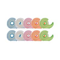 q-connect adhesive tape 19mm x 33m with dispenser 10 pack kf27009