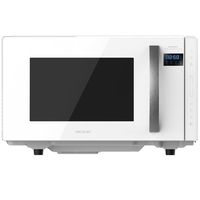 cecotec grandheat 2300 flatbed touch white microondas 23l 800w blanco