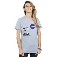 nasa camiseta manga larga i need my space para mujer