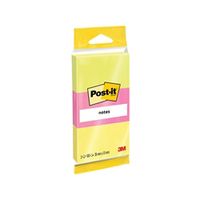 post-it neon colour notes 38x51mm 100 sheet pads assorted 36 pack