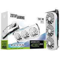 zotac gaming geforce rtx 4080 super trinity oc white edition 16gb gddr6x dlss3