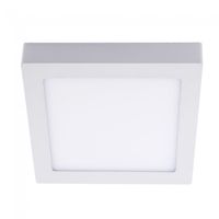 plafon de techo led know cuadrado 12w