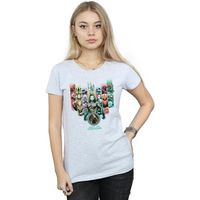 dc comics camiseta manga larga unite the kingdoms para mujer