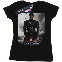 marvel studios camiseta manga larga the first avenger para mujer