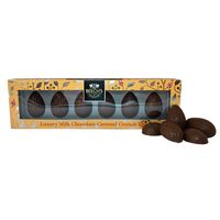 beechs milk chocolate caramel crunch half eggs - 60g