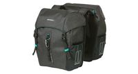 basil discovery 365d bolsa de bicicleta doble m 18 litros cuerpo a cuerpo negro