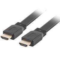 cable hdmi lanberg machomacho v20 4k plano 5m negro