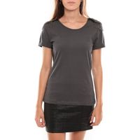 vero moda blusa barut ss top 96915 anthracite para mujer