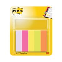 post-it page markers assorted 500 pack 670-5