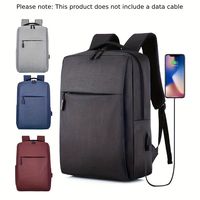 mochila de negocios para portatil bolsa de viaje resistente al desgaste para actividades al aire libre mochila escolar casual con puerto de carga usb