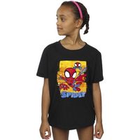 marvel camiseta manga larga spidey and his amazing friends para nina