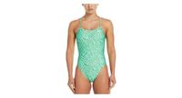 banador de 1 pieza nike swim hydrastrong multi print mujer verde