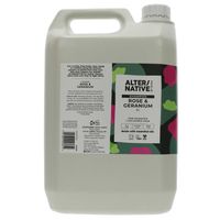 alternative by suma rose  geranium shampoo - 5l