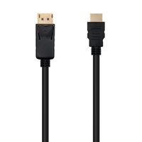 cable displayport a hdmi nanocable 2m macho-macho