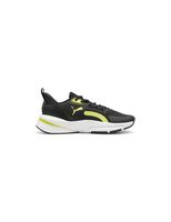 zapatillas de fitness puma pwrframe 3 negro lima mujer