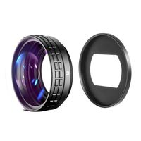 ulanzi wl-1 lente gran angular de 18 mm lente macro 10x lente adicional 2 en 1 con adaptador de montura de lente ulanzi 2367 compatible con camara sony rx100m7