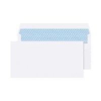 q-connect dl envelopes wallet self seal 90gsm white pk 1000 - kf3480