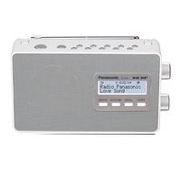 radio digital - panasonic rf-d10 dab blanco