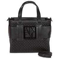 armani exchange bolso de mano medium tote - womans big tote para mujer