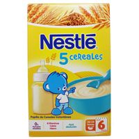 nestle cereales papilla 5 cereales 600g