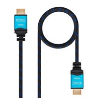 cable nanocable hdmi a to hdmi a 4k 2m trenzado