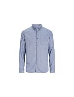 camisa jack  jones eclassic melange hombre faded denim