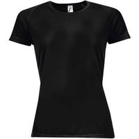 sols camiseta camiseta deportiva de mujer -100 poliester transpirable para mujer