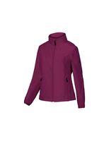 chaqueta soft-tech joluvi sherpa 20 mujer orquidea oscuro