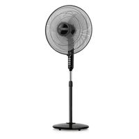 taurus bergen 16c ventilador de pie redondo 45w negro