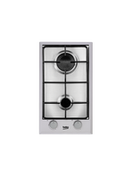 encimera inox modular indep beko hdcg32220fx 2 fuegos