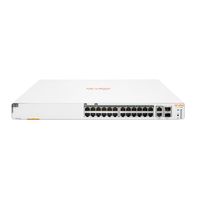 hpe aruba instant on 1960 switch 24 g 20 p clase 4 4p clase 6 poe 2 xgt 2 sfp 370 w