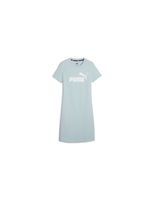 vestido puma essentials slim mujer turquesa